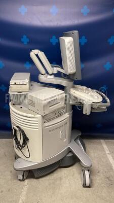 Siemens/Acuson Ultrasound Antares P.E - YOM 2007 - w/ Mistubishi printer CP77DW untested due to the electric plug - 3