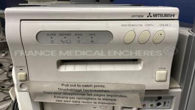 Siemens/Acuson Ultrasound Antares P.E - YOM 2007 - w/ Mistubishi printer CP77DW untested due to the electric plug - 5