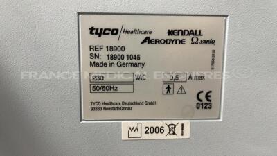 Lot of 2 Kendall Nebulizer Aerodyne Plus - YOM 2004/2006 - no power cables and Omron Tensiometer HEM-907 and Bender Safety Tester Unimet 1000 ST - All power up - 9