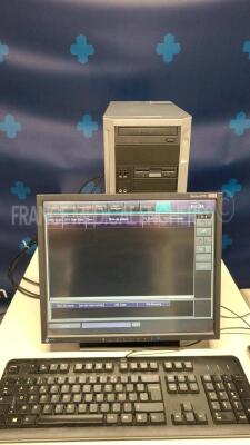 Fujifilm Computed Radiography Capsula XL CR-IR 350 - YOM 02/2008 - S/W 3.2 with workstation including FCR software B V5.0.0.345 - options 5000 connection - scanner connection (FRUP) - HQ image (FRUP) - dynamic range control processing - tomographic arti - 5