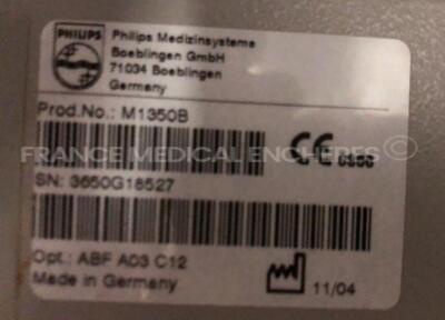 Philips Fetal Monitor Series 50XM YOM 11/2004 - no power cable - plug to be repaired (no power) - 6