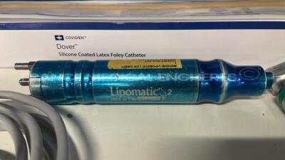 Lot of 10 Covidien Silicone Coated Latex Foley Catheter and Euromi Handpiece Lipomatic and DeSoutter Versatile Modular System for Small Bone Surgery MCI-270 Osteodrive - to be repaired - 3