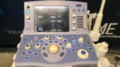 Aloka Ultrasound Prosound Alpha 7 - YOM 2009 - options ABDOM - OBST - GYN - CARDIO - VASC - P.MOLLES - urologie - E tracking - w/ UST-5412 probe - UST-9118 probe - UST -52105 - Sony digital graphic printer UP-D897 (Powers up) - 4