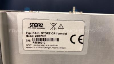 Storz Endoscopy Control Unit SCB OR1 Control - power button to be repaired (Powers up) - 4