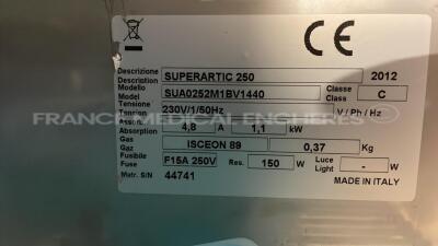 Froilabo Laboratory Freezer Superartic 250 Touch - YOM 2012 - S/W 2.4 (Powers up) - 6