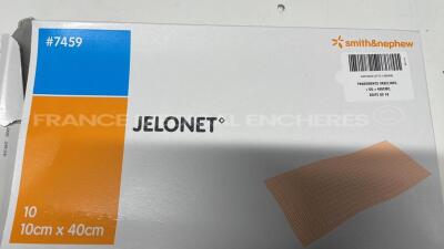 Lot of 30 Smith and Nephew Paraffin Gauze Dressing BP Jelonet 10x40cm - 3