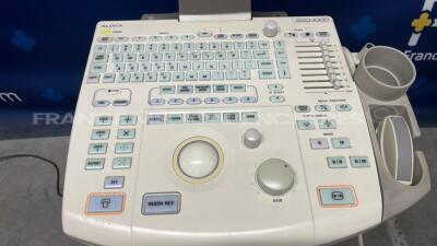 Aloka Ultrasound SSD-1000 -YOM 2005 -w/ UST-9124 probe - UST-979 3.5 probe - Sony video graphic printer UP-895MD (Powers up) - 4