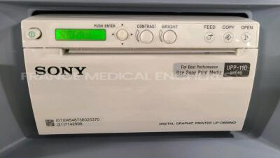 GE Ultrasound Voluson S6 BT16 - YOM 06/2017- S/W 16.0.11.2691 - in excellent condition - tested and controlled by GE Healthcare France – ready for clinical use - Options - XTD - advanced SRI - scan assistant - sono NT - recording module SW-DVR - IEC62359 - 5