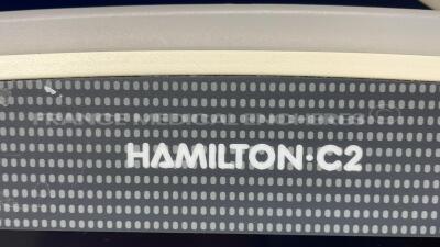 Hamilton Ventilator C2 - YOM 2009 - S/W 2.2.3 - count 67012 hours (Powers up) - 8