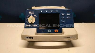 Philips Defibrilator Hearstart XL - YOM 2005 missing paddles (No power)