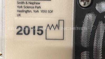 Lot of 3 Smith and Nephew Fluid Management System Control Unit Dyonics 25 - 1.41.08/1.41.08/1.40.00 - YOM 2005/2015 - missing cassettes (All power up) - 12