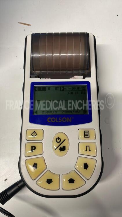 Contec ECG 80A - YOM 2015 - no power supply - w/ ECG sensors