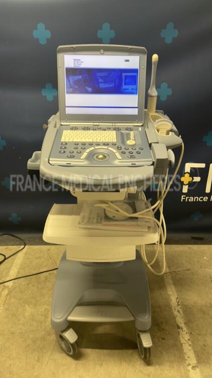 GE Ultrasound Voluson I - YOM 05/2010 - S/W 8.1.6.893 - options DICOM 3- 3D/4D expert - vocal 2 - VCI - sono AVC - w/ RIC5-9W-RS probe YOM 07/2011 - 4C-RS probe YOM .05/2010 -Sony digital graphic printer UP-D897 (Powers up)