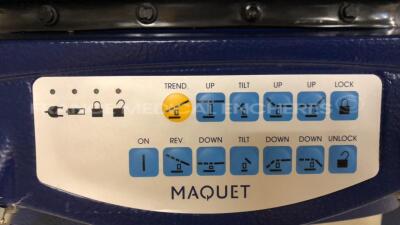 Maquet Operating Table Alphamaxx 1133-12B3 - YOM 2007 - tested and functional - missing remote control (Powers up) - 11