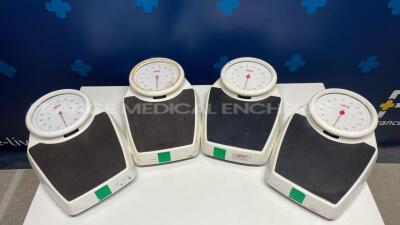 Lot of 4 Seca Personal Floor Scales D94-09-038