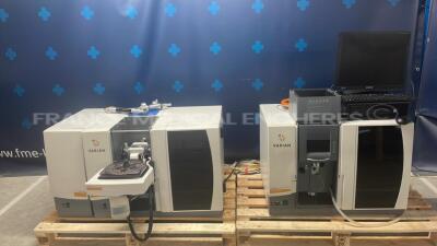 Lot of 1 Varian Fast Sequential Atomic Absorption Spectrometer AA240FS and 1 Varian Zeeman Atomic Absorption Spectrometer AA240Z and 1 Varian Graphite Tube Atomizer GTA 120 and 1 Varian Programmable Sample Dispenser PSD 120 - software not included with th