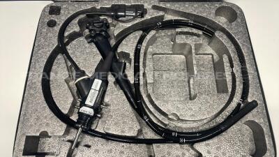 Fujinon Gastroscope EG-530WM- YOM 2006 Engineer's report : Optical system no fault found ,Angulation no fault found , Insertion tube no fault found , Light transmission no fault found , Channels no fault found, Leak check no fault found