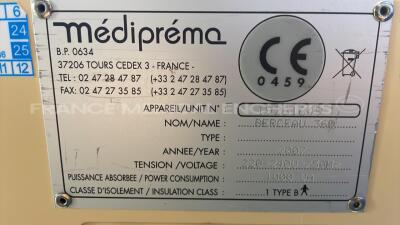 Mediprema Phototherapy Berceau 360 -YOM 2007 (Powers up) - 7