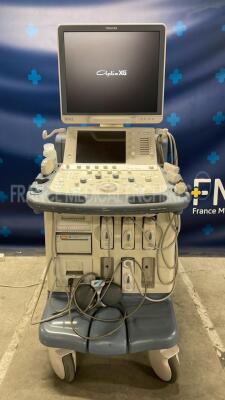 Toshiba Ultrasound Aplio XG SSA-790A - YOM 2008 - w/ PVT-375BT probe YOM 2015 - PST-30BT probe YOM 2005 - PLT-1204AT probe YOM 2008 - PLT-805AT probe YOM 2017 - Sony digital graphic printer UP-D897 - footswitch (Powers up)