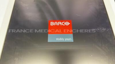 Lot of 3 Barco Monitors including 2 MDSC-2124 and 1 MDSC-1119 - YOM 2013 - no power supplies (All power up) - 7