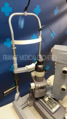 Lumenis Ophtalmic Laser Selecta Duet YOM 2009 - optics 12.5x - w/Laser Yag Novus Spectra including electric table (Both power up) - 12