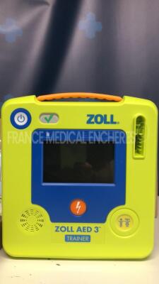 Lot of 2 ZOLL Defibrilator AED 3 Trainers original box never used - sw Language Spanish - 2