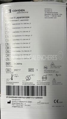 New Covidien Laparoscope 11.0031a YOM 2020 - 7