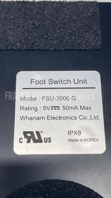 Footswitch FSU-3000 G for GE ultrasound Voluson E8 / Voluson E6 / Logiq S8 - 3