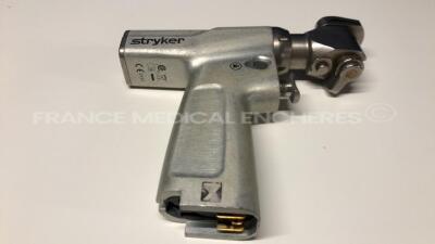 Set of Stryker Orthopedic Motors System 7 including Dual Trigger Drill 7205 - Sagittal Saw 7208 - attachments Dual trigger pin collet 7203-126 - Hudson modified trinkle 6203-135 - AO large drill 6203-210 - Triathlon 6203-170 - Small drill 6203-110 - 2 - 8