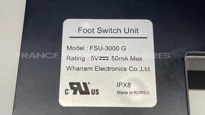 Footswitch FSU-3000 G for GE ultrasound Voluson E8 / Voluson E6 / Logiq S8 - 3