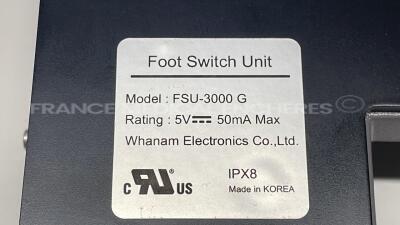 Footswitch FSU-3000 G for GE ultrasound Voluson E8 / Voluson E6 / Logiq S8 - 3