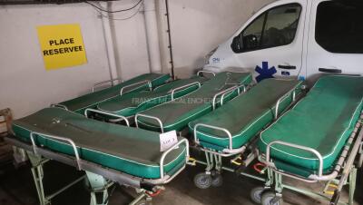 Lot of 6 Contact Securite stretchers all functional (direct pickup at the location Rouen 76000 )