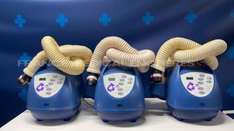 Lot of 3x3M Healthcare Patient Warming Units Bair Hugger 775- YOM 2019 (All power up)