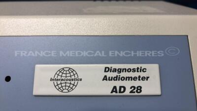 Interacoustics Diagnostic Audiometer AD 28 (Powers up) - 3