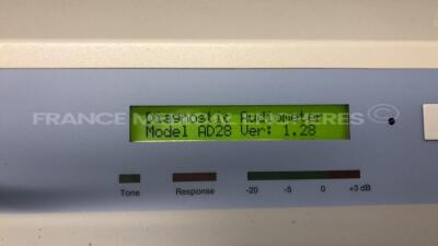 Interacoustics Diagnostic Audiometer AD 28 (Powers up) - 4