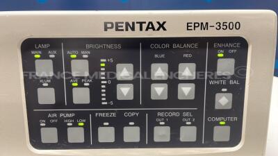 Pentax Video Processor EPM-3500 - YOM 2003 - no power cable (Powers up) - 5