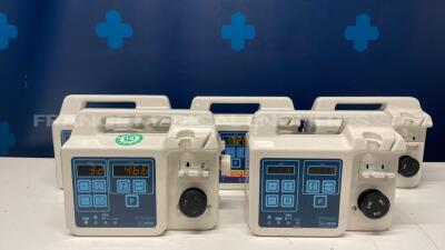 Lot of 5 Nestle Feeding Pumps P700 plus - YOM 2001 to 2010 (All power up)