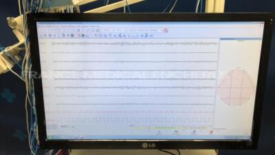 Micromed EEG BQ 2400 ACQ System Plus Evolution - YOM 2012 - S/W 1.04.90 - w/ Micromed SAM 25FO FC1 (Powers up) - 4