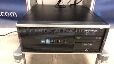 Micromed EEG BQ 2400 ACQ System Plus Evolution - YOM 2012 - S/W 1.04.90 - w/ Micromed SAM 25FO FC1 (Powers up) - 7