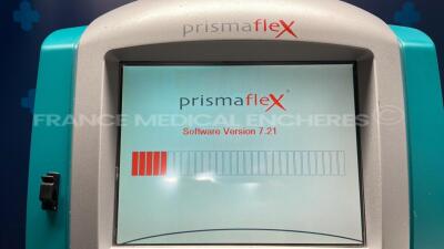 Baxter Dialysis Prismaflex - YOM 2004 - S/W 7.21 - count 28312 hours - w/ Baxter blood warmer Prismatherm (Powers up) - 2