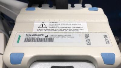 Sebac Cardio-Respiratory Stress Test Masterscreen CPX - YOM 2010 - S/W Cardiosoft 6.51 - w/ Sebac Effort Bike Ergoselect 200 - YOM 2011 - no power cable and 1 miising foot (Both power up) - 23