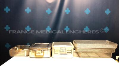 Lot of Unknown Made Sterilization Boxes