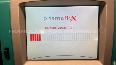 Baxter Dialysis Prismaflex - YOM 2004 - S/W 7.21 - count 29716 hours - w/ Baxter blood warmer Prismatherm (Powers up) - 2