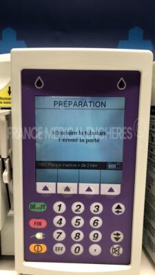 Lot of 5 Hospira Infusion Pumps Plum A plus YOM 2010 to 2011 - S/W 11.610 V3 (All power up) - 3