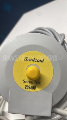 Oxford ECG Sonicaid Team - italian language - w/ 2 x sensors - no power cable (Powers up) - 8