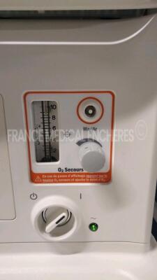 GE Datex Ohmeda Aisys Anesthesia Machine - YOM 2009 Model Madison WI 53707-7550 - S/O 08.01 upgraded 2013 (Powers up) - 6