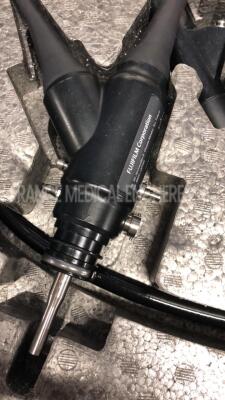 Fujinon Colonoscope EC-530WM3 - Engineer's report : Optical system no fault found ,Angulation no fault found , Insertion tube no fault found , Light transmission no fault found , Channels no fault found, Leak check no fault found - dark dot on image - 3