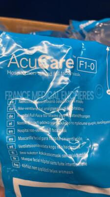 Lot of 40 Resmed Masks Acucare F1-0 - 5