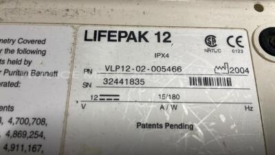 Medtronic Defibrillator Lifepak 12 - YOM 2004 - S/W 3011371-134 (Powers up) - 6