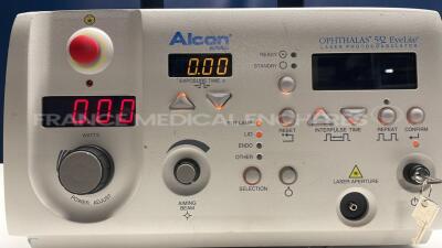 Alcon Laser Photocoagulator Ophtalas 532 Eye Elite - no power cable (Powers up) - 5